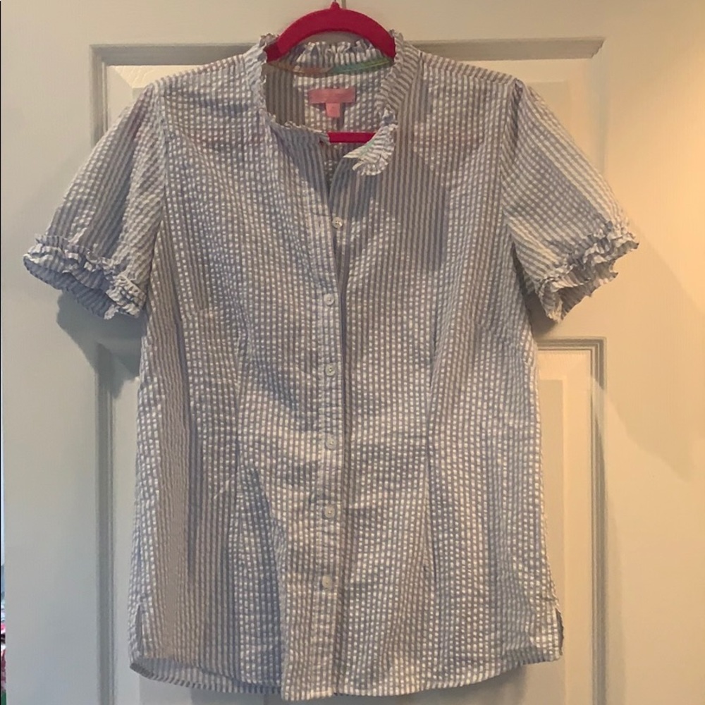 Lilly Pulitzer wear sucker women’s top
